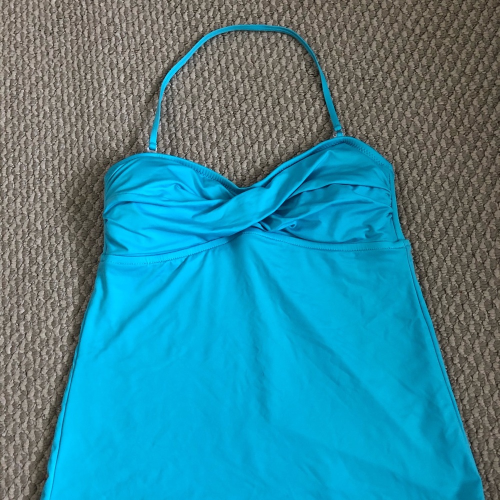 Teal Mossimo bathing suit top